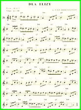 scarica la spartito per fisarmonica Dla Elizy (Für Elise) (Valse Boston) in formato PDF