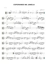 download the accordion score Esperando na Janela (Cha Cha) in PDF format