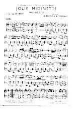 descargar la partitura para acordeón Jolie Midinette (Midinette) (Marche) en formato PDF