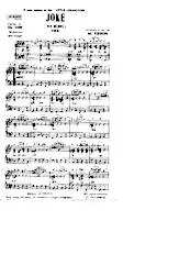 download the accordion score Joke (Pas bilieux) (Fox) in PDF format
