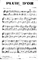 download the accordion score Pluie d'or (Valse) in PDF format
