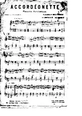 download the accordion score Accordéonette (Mazurka Acrobatique) in PDF format