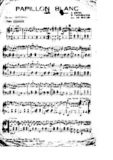 scarica la spartito per fisarmonica Papillon blanc (Valse) in formato PDF
