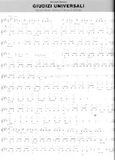 télécharger la partition d'accordéon Giudizi universali (Valse Boston) au format PDF