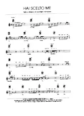 télécharger la partition d'accordéon Hai scelto me (Chant : Zucchero) (Slow) au format PDF