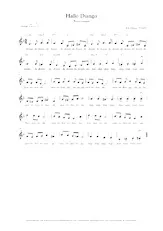 télécharger la partition d'accordéon Hallo Django (Jazz Swing) (Canon) au format PDF