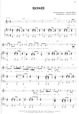 download the accordion score Rosie (Adaptation : Francis Cabrel) in PDF format