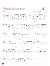 download the accordion score Historia de una amor (Boléro) in PDF format