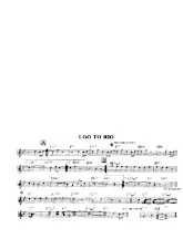 descargar la partitura para acordeón I go to Rio (Je vais à Rio) (Chant : Claude François) (Samba) en formato PDF