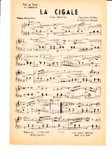 download the accordion score La cigale (Valse Moderne) in PDF format