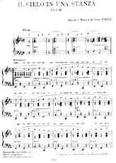 descargar la partitura para acordeón Il cielo in una stanza (Slow) en formato PDF