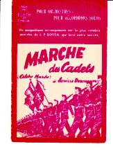 télécharger la partition d'accordéon Marche des cadets (Orchestration) au format PDF