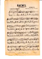 download the accordion score Rachel (Valse Musette) in PDF format