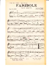 télécharger la partition d'accordéon Faribole (Orchestration) (Valse Musette) au format PDF