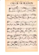 download the accordion score Coeur ou raison (Valse) in PDF format