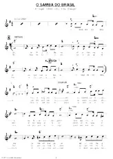 descargar la partitura para acordeón O samba do Brasil (Samba Batucada) en formato PDF