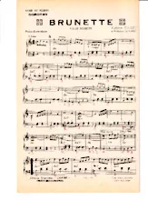 télécharger la partition d'accordéon Brunette (Orchestration) (Valse Musette) au format PDF