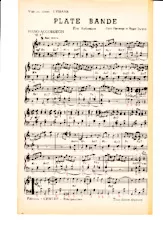 scarica la spartito per fisarmonica Plate Bande (Orchestration) (Fox Rythmique) in formato PDF