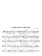 scarica la spartito per fisarmonica In the still of the night (Chant : Jo Stafford) (Fox-Trot) in formato PDF