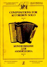 télécharger la partition d'accordéon Compositions For Accordion Solo (The Accordionists Variety Repertoire) (Volume 1) (8 Titres) au format PDF