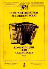 scarica la spartito per fisarmonica Compositions For Accordion Solo (The Accordionists Variety Repertoire) (Volume 1) (8 Titres) in formato PDF