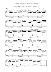 scarica la spartito per fisarmonica Virtuoso school of accordion games (École virtuose de jeux d'accordéon) in formato PDF