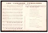 download the accordion score Les canards Tyroliens in PDF format