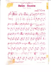 télécharger la partition d'accordéon Bella Bonita (Paso Doble) au format PDF