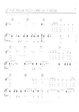 download the accordion score Je ne peux plus dire je t'aime (Slow) in PDF format