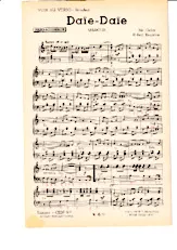 télécharger la partition d'accordéon Daïe-Daïe (Orchestration) (Marche) au format PDF