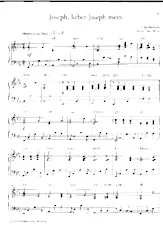 télécharger la partition d'accordéon Joseph lieber Joseph mein (Arrangement : Susi Weiss) (Valse Jazz) (Chant de Noël) au format PDF