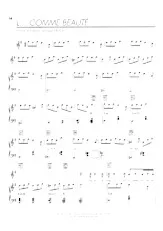 scarica la spartito per fisarmonica L Comme beauté (Slow Rock) in formato PDF