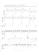 télécharger la partition d'accordéon La ballade de chez Tao (Slow) au format PDF