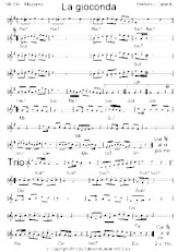 download the accordion score La Gioconda (Mazurka) in PDF format