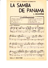 descargar la partitura para acordeón La samba de Panama en formato PDF