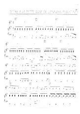 download the accordion score Lettre à la petite amie de l'ennemi public n°1 (Disco Rock) in PDF format
