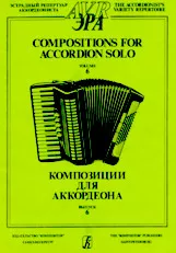 scarica la spartito per fisarmonica Compositions For Accordion Solo (The Accordionists Variety Repertoire) (Volume 6) (8 Titres) in formato PDF