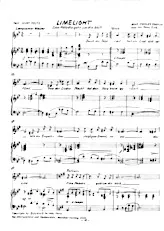 descargar la partitura para acordeón Limelight (Eine Melodie geht um die Welt) (Arrangement : Heinz Gietz) (Valse Lente) en formato PDF