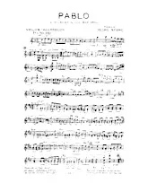 download the accordion score Pablo (Sur les motifs de la chanson de Jean Airel) (Paso Doble) in PDF format