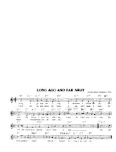 télécharger la partition d'accordéon Long ago and far away (Du Film : Cover Girl) (Chant : Jo Stafford) (Slow) au format PDF