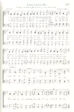 scarica la spartito per fisarmonica Love lifted me (Valse) (Chorale) in formato PDF