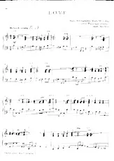 télécharger la partition d'accordéon L O V E (Arrangement : Susi Weiss) (Swing Madison) au format PDF