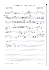 download the accordion score La polka des Vosges (Partition Manuscrite) in PDF format