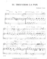 download the accordion score Tu trouveras la paix in PDF format