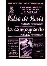 télécharger la partition d'accordéon Valse de Paris (Orchestration) au format PDF