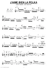 download the accordion score J'aime bien la polka in PDF format