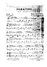 descargar la partitura para acordeón Foxatine (Fox Musette) en formato PDF
