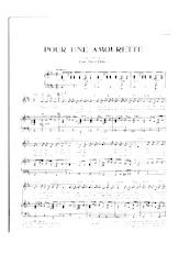 descargar la partitura para acordeón Pour une amourette en formato PDF