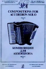 télécharger la partition d'accordéon Compositions For Accordion Solo (The Accordionists Variety Repertoire) (Volume 7) (8 Titres) au format PDF
