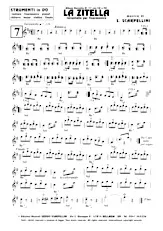 descargar la partitura para acordeón La Zitella (Tarentelle) en formato PDF